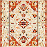 Ultra Soft Area Rug, Non Slip, Stain Resistant, Washable Area Rugs for Living Room, Bedroom, Boho Beige Area(Beige)