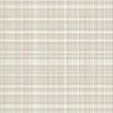 Modern Clean Lines Plaid Look(Beige)