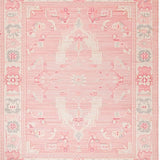 Ultra Soft Area Rug, Non Slip, Stain Resistant, Washable Area Rugs for Living Room, Bedroom, Delicate Curvy Pink Decor(Pink)