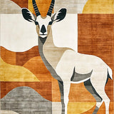 Minimalist Gray and Beige Fusion(Beige)