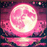 Earth Tone Linear Harmony(Pink)