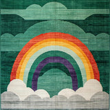 Eclectic Transitional Floral Design(Green)