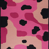 Ultra Soft Area Rug, Non Slip, Stain Resistant, Washable Area Rugs for Living Room, Bedroom, Youthful Playful Pink Patterns(Pink)