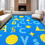 Dynamic Colorful Character and Figure Layout(Blue)