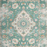 Ultra Soft Area Rug, Non Slip, Stain Resistant, Washable Area Rugs for Living Room, Bedroom, Vintage Beige Playroom Oriental Area Rug(Beige)