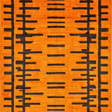 Ultra Soft Area Rug, Non Slip, Stain Resistant, Washable Area Rugs for Living Room, Bedroom, Artful Child-Friendly Tiger Form(Orange)