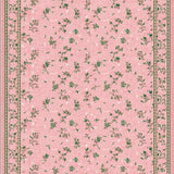 Ultra Soft Area Rug, Non Slip, Stain Resistant, Washable Area Rugs for Living Room, Bedroom, Elegant Soft Floral Composition(Pink)