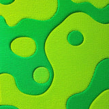 Ultra Soft Area Rug, Non Slip, Stain Resistant, Washable Area Rugs for Living Room, Bedroom, Whimsical Green Cat Entryway Rug Washable Design(Green)