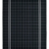 Contemporary Black and White Trellis(Black)