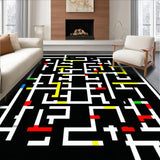 Chic Vibrant Circular Design(Black)