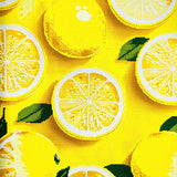 Cute Lemon Graphic Charm(Yellow)