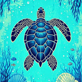 Lively Teal Lagoon Style(Blue)