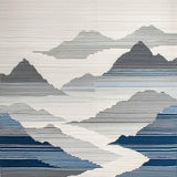 Minimalist Gray and White Stripes(Gray)