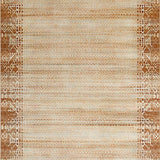 Ultra Soft Area Rug, Non Slip, Stain Resistant, Washable Area Rugs for Living Room, Bedroom, Elegant Warm Neutral Weave(Beige)