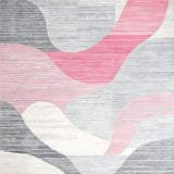 Artistic Muted Floral Motif(Gray)