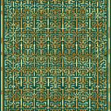 Ultra Soft Area Rug, Non Slip, Stain Resistant, Washable Area Rugs for Living Room, Bedroom, Elegant Medusa Gold Motif(Gold)