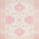 Chic White Pink Beige with Bethlehem Inspired Patterning(Pink)