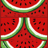 Lively Round Abstract Fruit Concept(Red)
