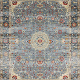 Ultra Soft Area Rug, Non Slip, Stain Resistant, Washable Area Rugs for Living Room, Bedroom, Rustic Earth Tone Trellis Pattern(Beige)