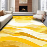 Earthy Abstract Wavy Essence(Yellow)