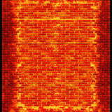 Contemporary Hot Lava Composition(Red)