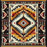 Stylish Southwestern Patterned Artistry(Black)