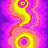 Delightful Cozy Multicolor Dreamscape(Pink)