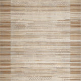 Ultra Soft Area Rug, Non Slip, Stain Resistant, Washable Area Rugs for Living Room, Bedroom, Sophisticated Minimalist Linear Style(Beige)
