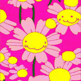 Delicate Springtime Botanical Motif(Pink)