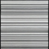Ultra Soft Area Rug, Non Slip, Stain Resistant, Washable Area Rugs for Living Room, Bedroom, Luxe Classic Contrast Design(Black)