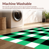 Chic Rustic Checkered Aesthetic(Green)