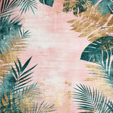 Chic Distressed Jungle Aesthetic(Pink)