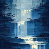 Artistic Contemporary Flow Aesthetic(Blue)