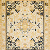 Ultra Soft Area Rug, Non Slip, Stain Resistant, Washable Area Rugs for Living Room, Bedroom, Durable Woven Indoor/(Beige)