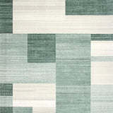 Ultra Soft Area Rug, Non Slip, Stain Resistant, Washable Area Rugs for Living Room, Bedroom, Serene Contemporary Lattice Style(Gray)