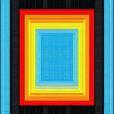 Ultra Soft Area Rug, Non Slip, Stain Resistant, Washable Area Rugs for Living Room, Bedroom, Unique Artistic Gradient Play(Blue)