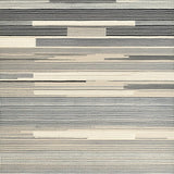 Ultra Soft Area Rug, Non Slip, Stain Resistant, Washable Area Rugs for Living Room, Bedroom, Timeless Elegant Textured Lines(Beige)