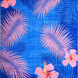 Elegant Coastal Bloom Artwork(Blue)