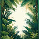 Elegant Colorful Medallion Design(Green)