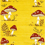 Ultra Soft Area Rug, Non Slip, Stain Resistant, Washable Area Rugs for Living Room, Bedroom, Vibrant Quirky Nature Motif(Yellow)