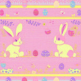 Ultra Soft Area Rug, Non Slip, Stain Resistant, Washable Area Rugs for Living Room, Bedroom, Playful Holiday Character Composition(Pink)