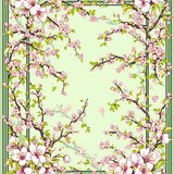 Ultra Soft Area Rug, Non Slip, Stain Resistant, Washable Area Rugs for Living Room, Bedroom, Serene Botanical Harmony Composition(Beige)