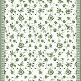 Ultra Soft Area Rug, Non Slip, Stain Resistant, Washable Area Rugs for Living Room, Bedroom, Collegiate Sage Green Aesthetic(White)