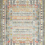 Artisanal Colorful Circular Arrangement(Gray)