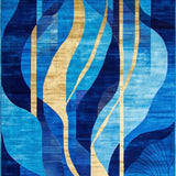 Elegant Fluid Color Transition(Blue)