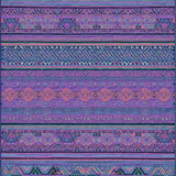 Ultra Soft Area Rug, Non Slip, Stain Resistant, Washable Area Rugs for Living Room, Bedroom, Eclectic Multi-Hued Ethnic Motif(Purple)