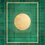 Elegant Lattice Green Palette(Green)