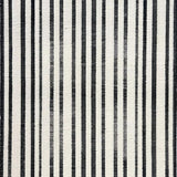 Ultra Soft Area Rug, Non Slip, Stain Resistant, Washable Area Rugs for Living Room, Bedroom, Farmhouse Welcome Rug Showcasing Layered Bold Stripes and Graphic Precision(Black)
