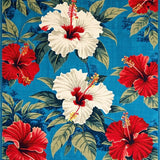 Ultra Soft Area Rug, Non Slip, Stain Resistant, Washable Area Rugs for Living Room, Bedroom, Tropical Bloom Patio Area With Weather Resistant High Low Design(Blue)