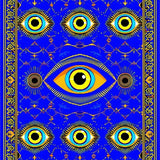 Transitional Cozy Patterned Surface(Blue)